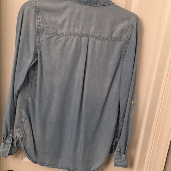 light blue flannel - Picture 2 of 2